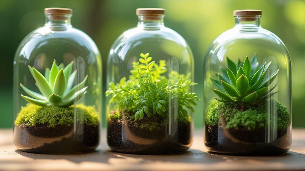 Plantas Para Terrários Ideias Para Projetos — Guia passo a passo para terrários pequenos Plantas Para Terrários Ideias Para Projetos — Guia passo a passo para terrários pequenos