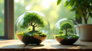 Terrários Temáticos De Floresta Para Apartamento