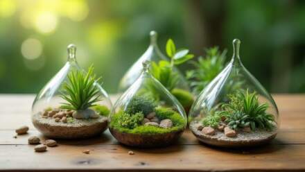 Terrários Temáticos De Origem Natural