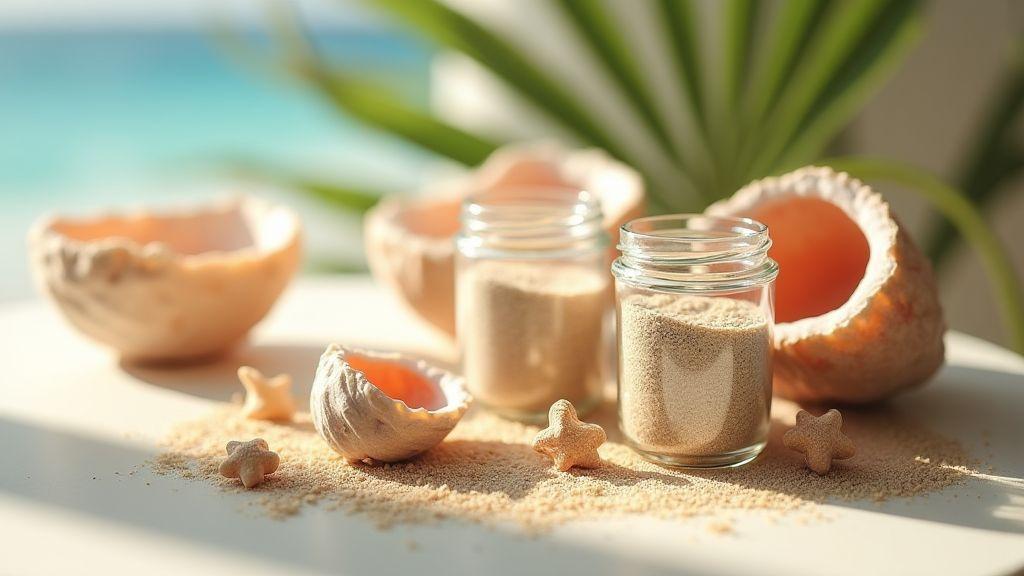 Terrários Temáticos De Praia Para Decoração