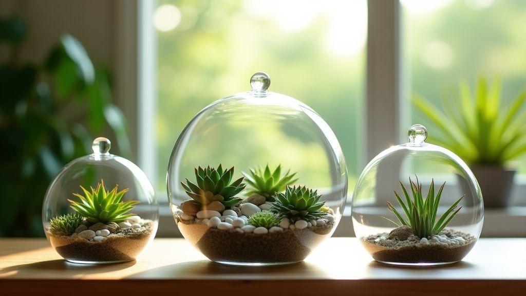 Tipos De Terrários De Vidro Para Residencial